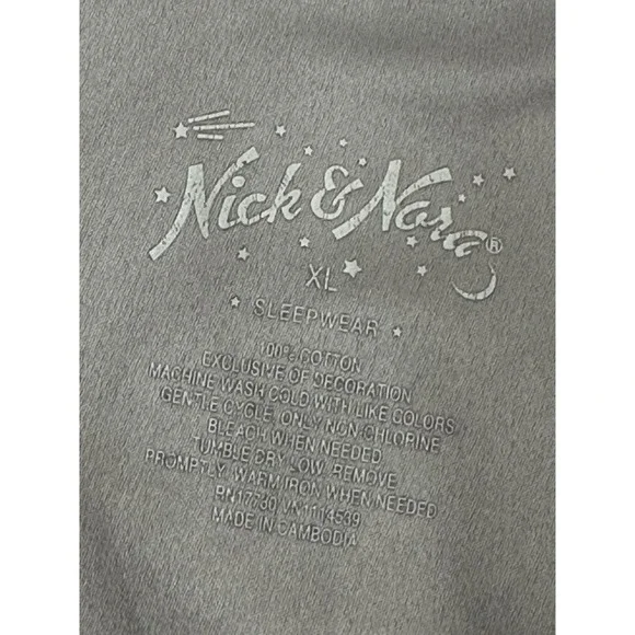 Nick & Nora Flannel Pajama Tops Lot 2 Womens XL Owl RV Button Up Novelty - Picture 4 of 9